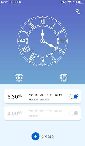 Free Video Alarm Clock and Music Alarm screenshot 3