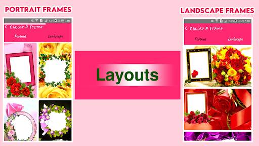Rose Photo Frames: Pic Effects screenshot 1