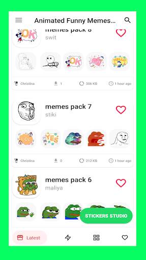😎Funny Animated memes Stickers for WhatsApp☃ screenshot 6