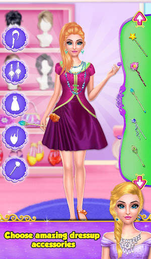 Girl Hair Do Design Salon Game screenshot 3