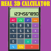 Real 3D Calculator icon