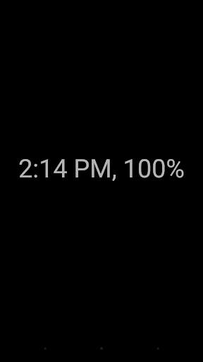Battery & time Daydream screenshot 1