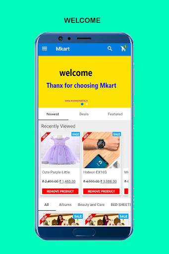 MKART ONLINE SHOPPING APP screenshot 1