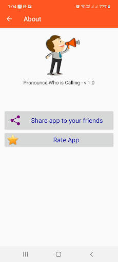 Announce Who Is Calling screenshot 1