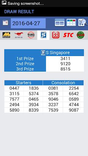 Win4D: Live 4D Result MY & SG screenshot 4