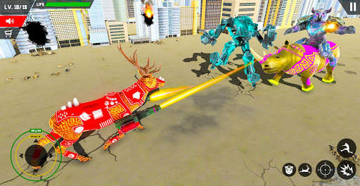 Real Deer Robot Hunting: Robot Transforming Games screenshot 4