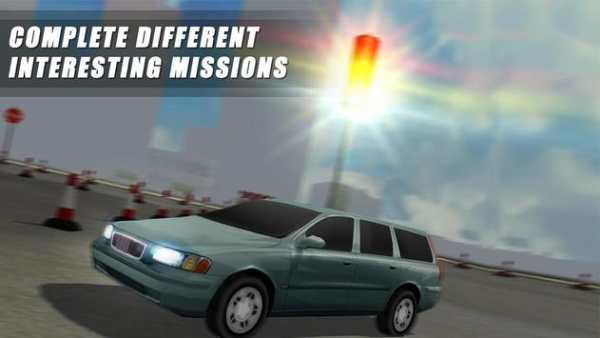 Extreme Driving School Test 3D screenshot 2