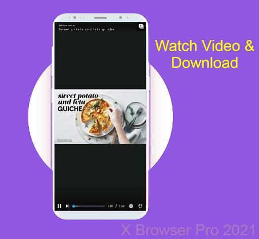 X Browser Pro Super Fast - Turbo Mini 2021 स्क्रीनशॉट 6