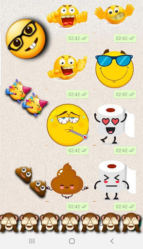Emoji Stickers WAStickerApps screenshot 5