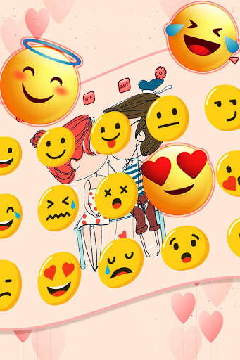 Couple Love Kiss Keyboard screenshot 3