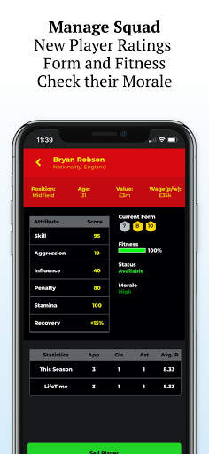 Retro Football Management screenshot 4