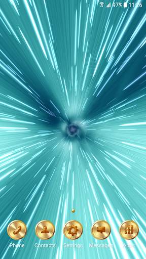 Hyperspace Live Wallpaper screenshot 2