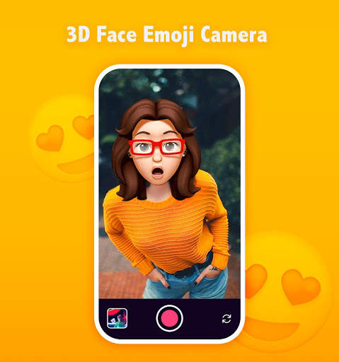 3D Face Emoji Camera - Sweet Snap Cat screenshot 1
