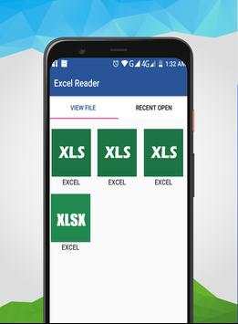 Xlsx File Reader with Xls Viewer screenshot 1