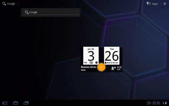 FlipClock Nice Clean screenshot 8