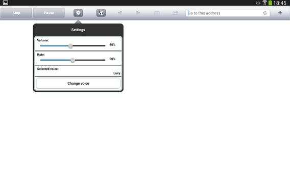 TalkingWeb Talking Browser screenshot 3