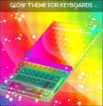 Glow Theme for Keyboards screenshot 1
