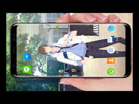 Handsome man live wallpaper screenshot 1