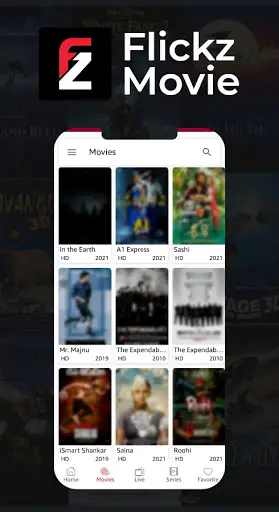 Flickz Movies -TV Show & Web Series Downloader app screenshot 1
