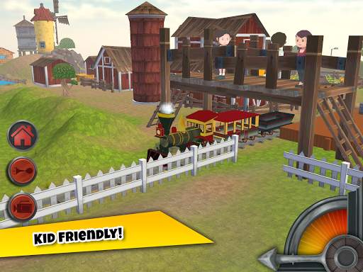 3D Train Game For Kids - Free Vehicle Driving Game स्क्रीनशॉट 8