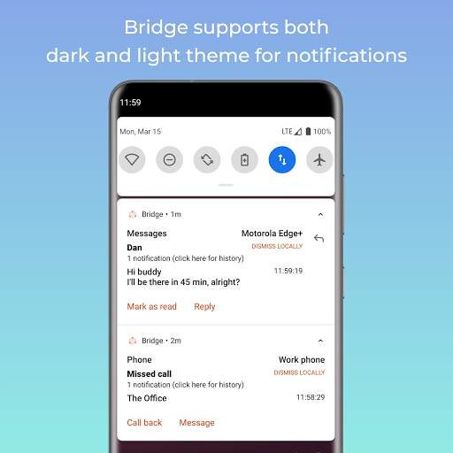 Bridge - mirror notifications скриншот 7