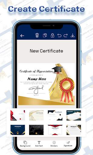 Certificate Maker and creator screenshot 1