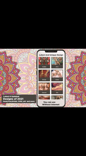 Free Latest Mehndi Design 2021 screenshot 1