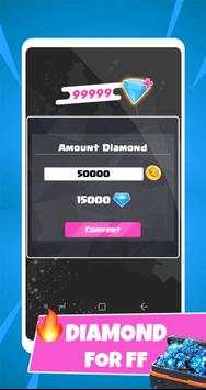 Free Diamonds For FIRE Converter screenshot 2