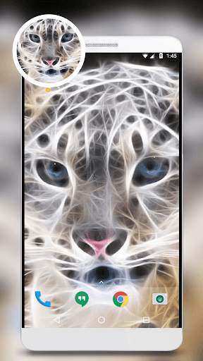 Glow Animal 3D Live Wallpaper screenshot 4