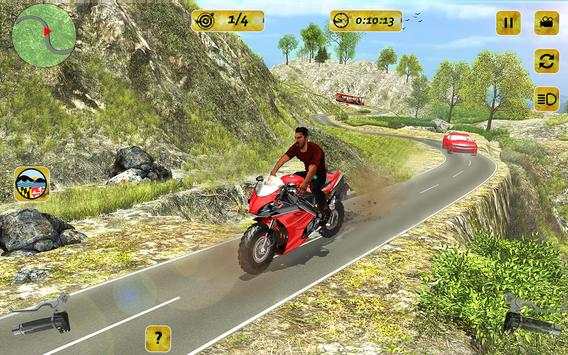 Moto Bike Hill Racer 2017 Sim screenshot 2