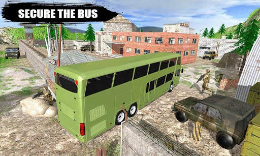 Offroad New Army Bus Game 2019 screenshot 3