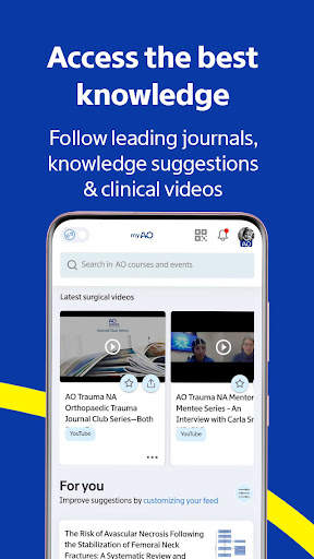 myAO - Surgical network 6 تصوير الشاشة