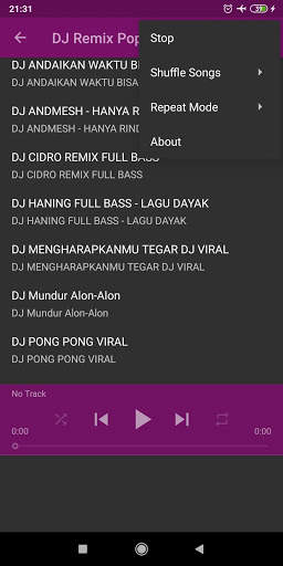 Lagu DJ Remix Populer Mp3 Offline screenshot 5