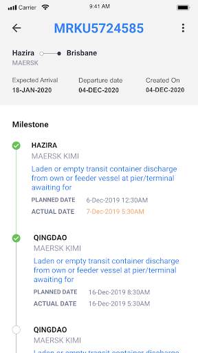 Tracking Freight - Container & Shipment Tracking screenshot 2