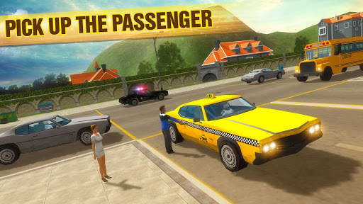 Mad Taxi Driving Simulator 3D screenshot 1