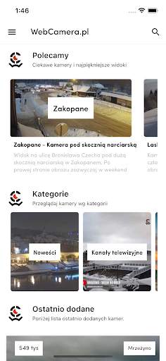 WebCamera.pl - kamery na żywo скриншот 1
