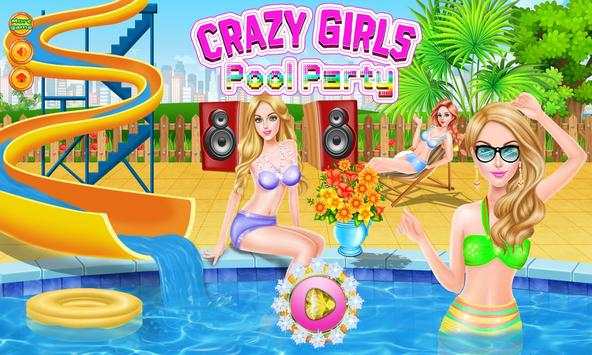 Crazy Girls Pool Party screenshot 1