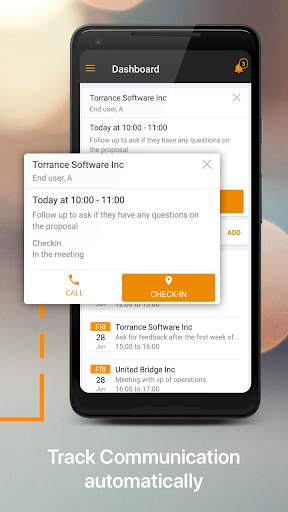 ForceManager mobile CRM screenshot 2