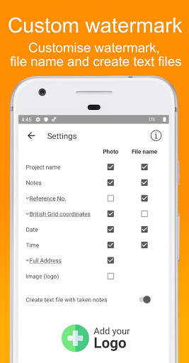 Survey Note - GPS Camera for engineers & surveyors screenshot 3