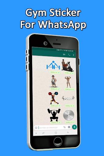 Gym Stickers for WhatsApp - WAStickerApps screenshot 2