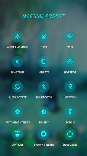 Magical Forest APUS Launcher theme screenshot 3