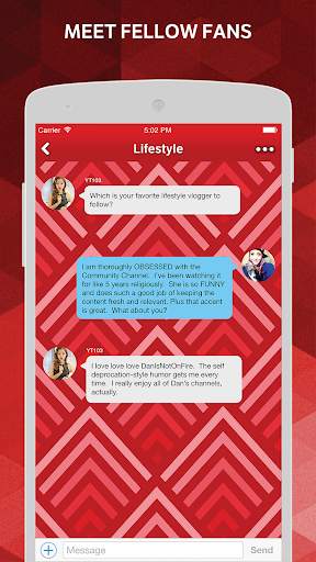 Tubers Amino for YouTube screenshot 5