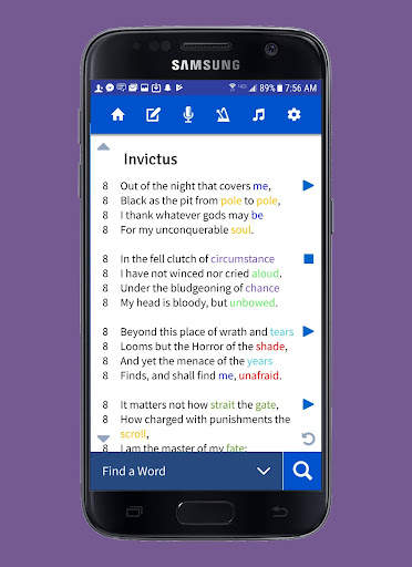 Lyric Notepad - Song Writing screenshot 1