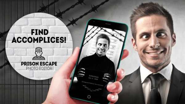 Prison escape. Photo edito screenshot 2