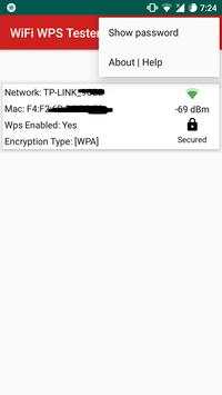 WiFi WPS Tester screenshot 2