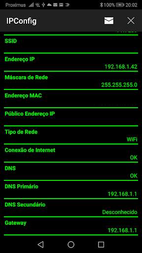 IPConfig screenshot 1