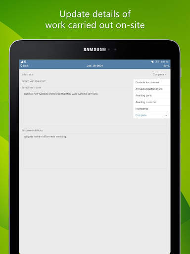 My Jobs - Job sheet app screenshot 12