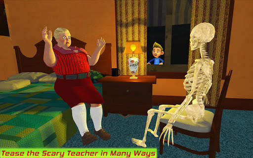 Scary School Teacher Games 3D: Hello Spooky screenshot 1