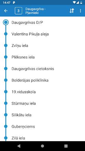 Riga Transport - timetables screenshot 2
