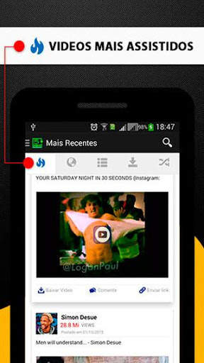 Videos para whatsapp de status e stories screenshot 6